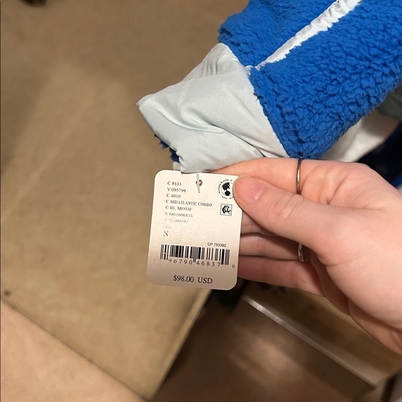 NWT Mountain High 1/2 zip fleece from Free People Size Small - Picture 4 of 5